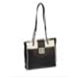 Franco Sarto Sidney Tote Handbag (Black/White)